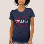 Cheetoh Cat Monogram Design T-Shirt