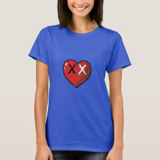 Cheez heart stream emote T-shirt