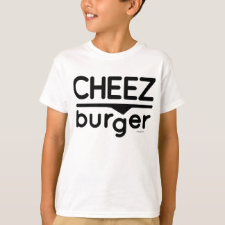 Cheezburger Logo (black) T-Shirt