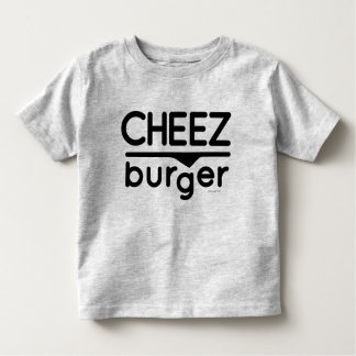 Cheezburger Logo (black) Toddler T-shirt