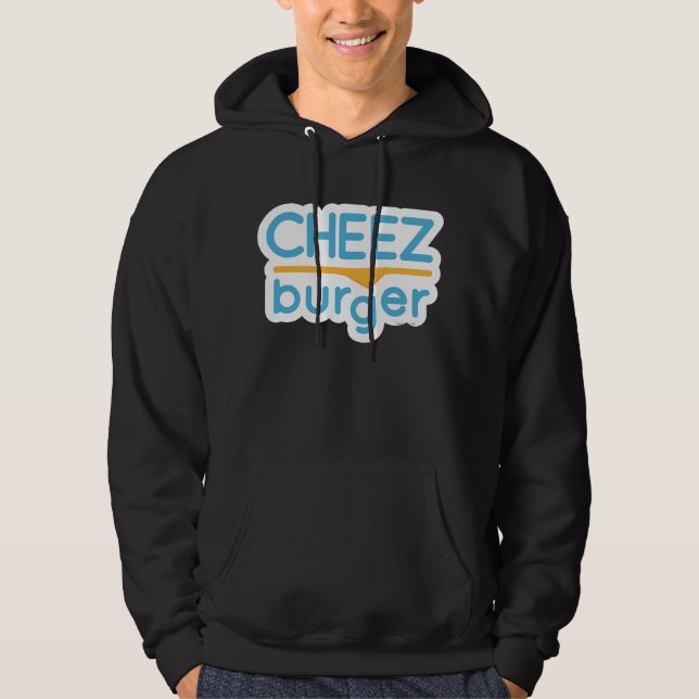 Cheezburger Logo (color) Hoodie (Front)