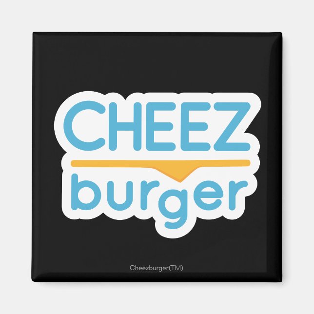 Cheezburger Logo (color) Magnet (Front)