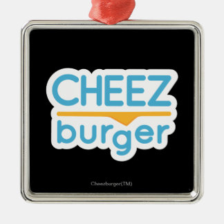 Cheezburger Logo (color) Metal Ornament