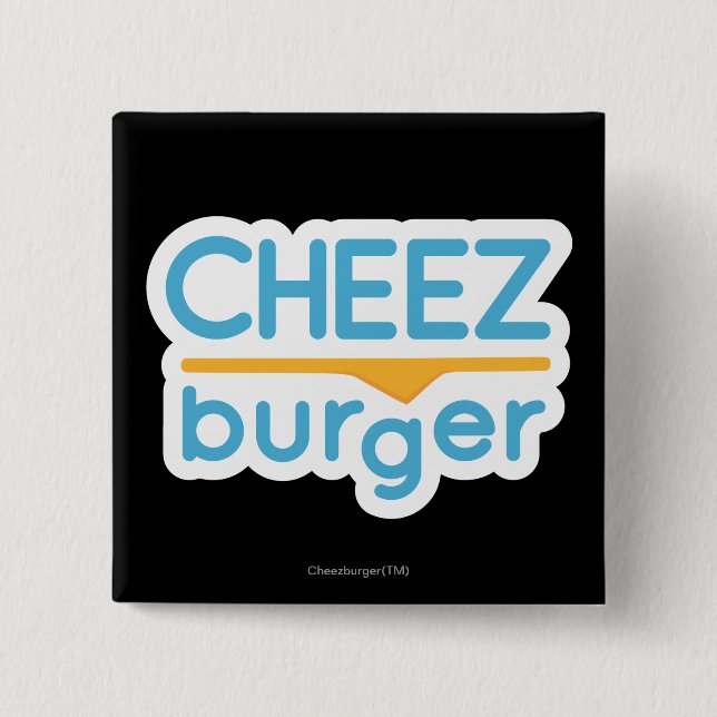Cheezburger Logo (color) Pinback Button (Front)