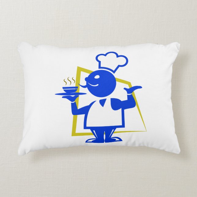 Chef Accent Pillow (Front)