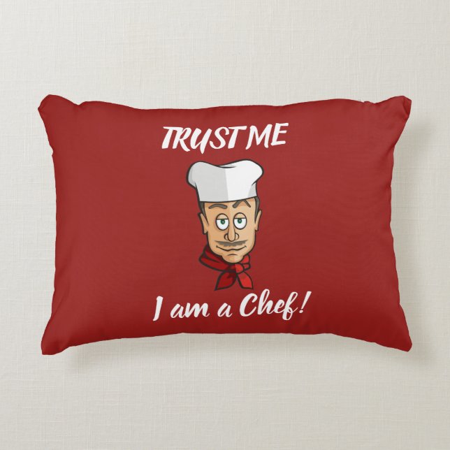 Chef Accent Pillow (Front)