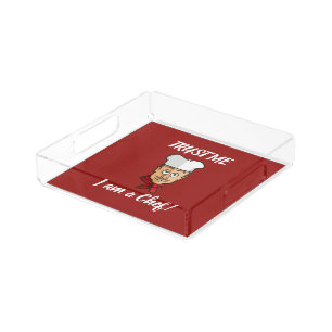 Chef Acrylic Tray