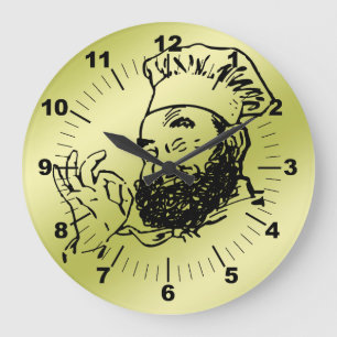 chef approved large clock