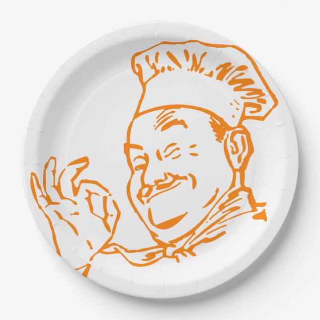 Chef approved paper plates (Front)
