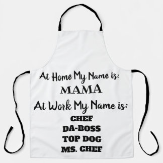 CHEF APRON, APRON FOR MAMA, APRON FOR CHEF, FUNNY