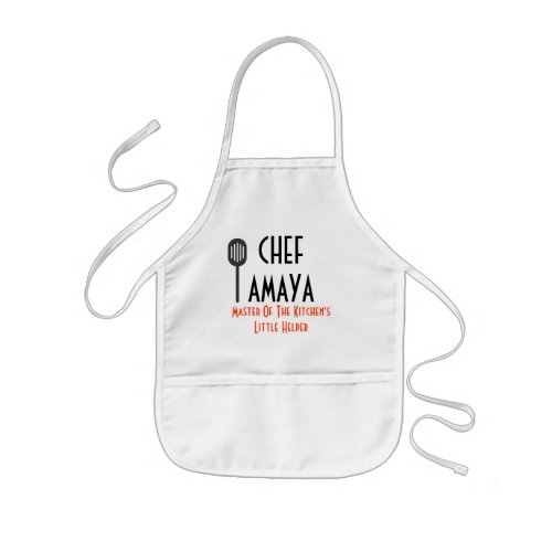 Chef Apron_ Little Helper Kids Apron