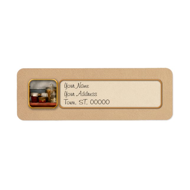 Chef - Aunt Bessie's mantle Label (Front)