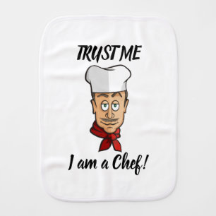 Chef Baby Burp Cloth