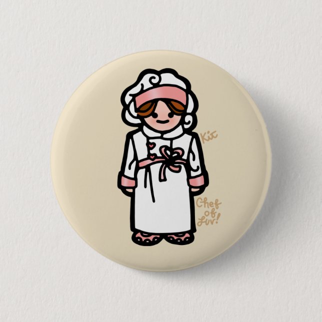 chef badge. button (Front)