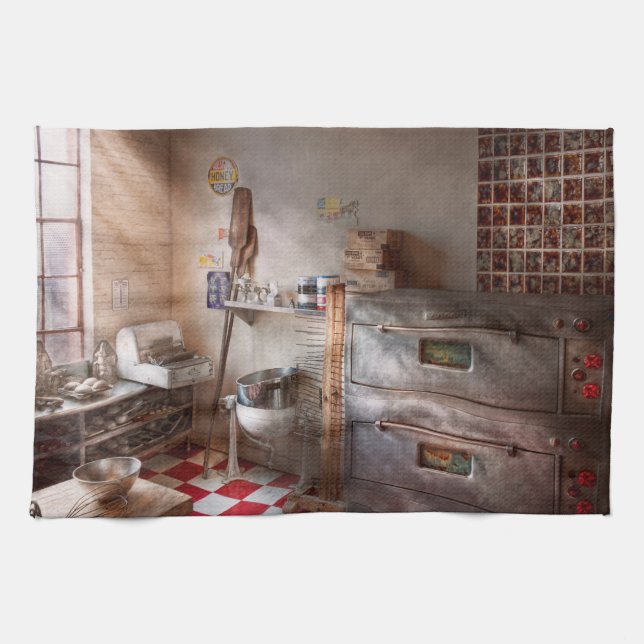 Chef - Baker - The bread oven Towel (Horizontal)