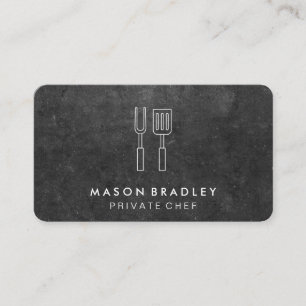 Chef   BBQ Cooking ware Business Card