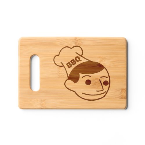 Chef BBQ Kitchen Gift Idea Cutting Board