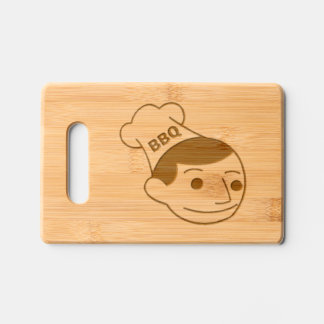 Chef BBQ Kitchen Gift Idea Engraved Cutting Board