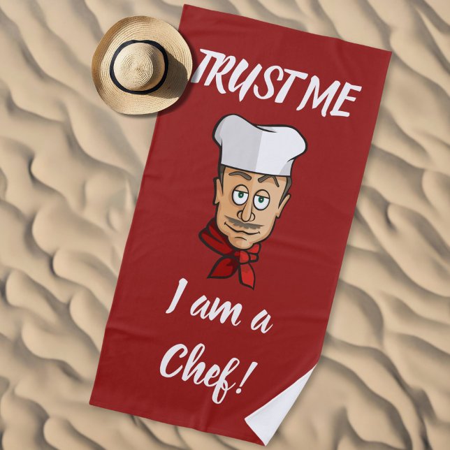 Chef Beach Towel (Creator Uploaded)