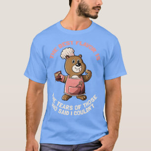 Chef Bear Cooking Quote by Tobe Fonseca T-Shirt