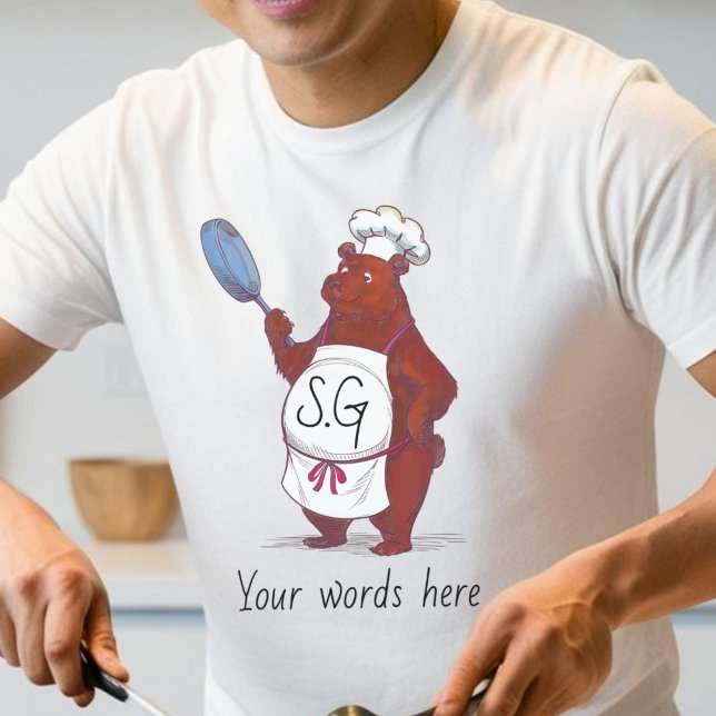 Chef Bear Tee – Funny Cooking Shirt for Food Lover (Creator Uploaded)