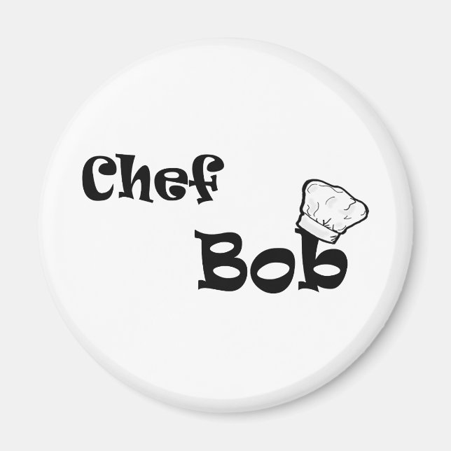 Chef Bob Magnet (Front)