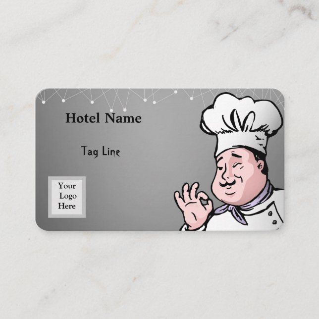 Chef Business Card (Front)