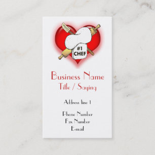Chef Business Card