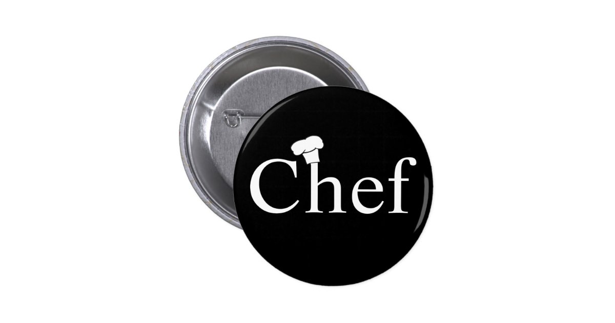 Chef Button | Zazzle