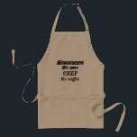 Chef by Night Mens Engineer Adult Apron<br><div class="desc">A fun gift for the engineer who likes to cook. This apron makes a great gift for dad or grandpa for birthdays,  Christmas,  or fathers day!</div>