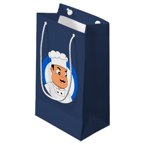 Chef cartoon small gift bag
