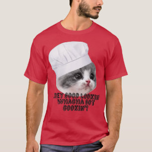 Chef Cat Cookery T-Shirt