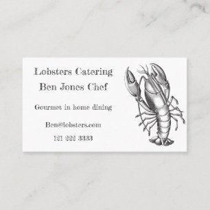 Chef & catering Business Card