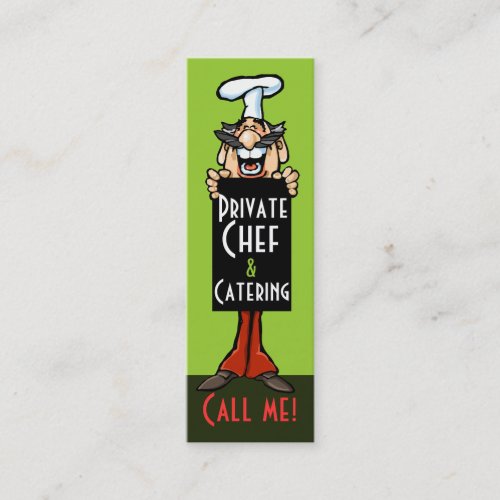 Chef Catering Private Chef Italian chef cooking Business Card Templates