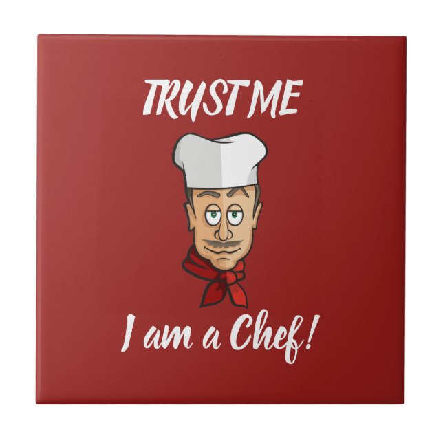 Chef Ceramic Tile (Front)