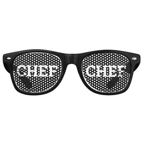 CHEF CHEF retro Shades  Fun Party Sunglasses