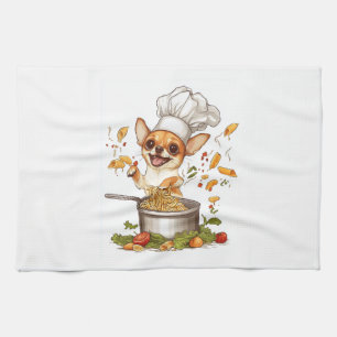 Chef Chihuahua � Culinary Dog Master Kitchen Towel