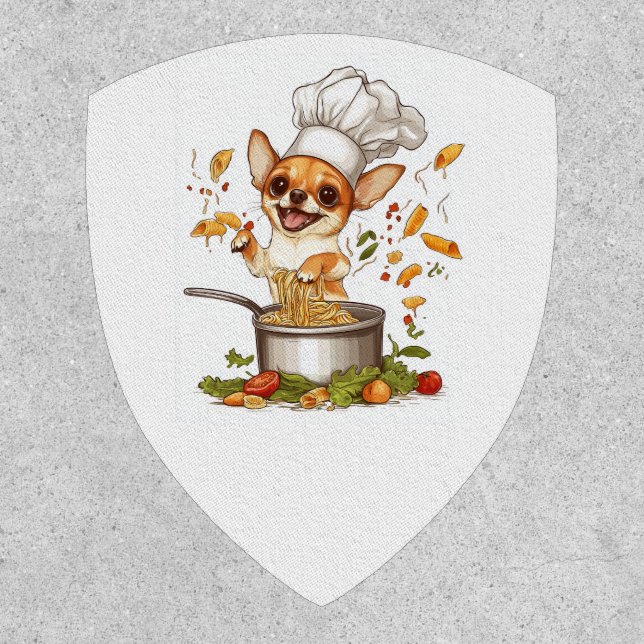 Chef Chihuahua � Culinary Dog Master Patch (Front)