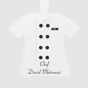 Chef Christmas Ornament