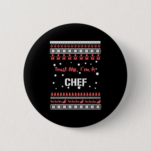 Chef Christmas Shirts Button
