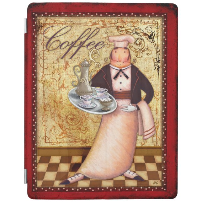 Chef Coffee iPad Smart Cover (Front)