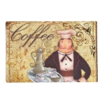 Chef Coffee Placemat at Zazzle