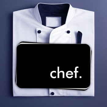 Chef. (color Customizable) Business Card by asyrum at Zazzle