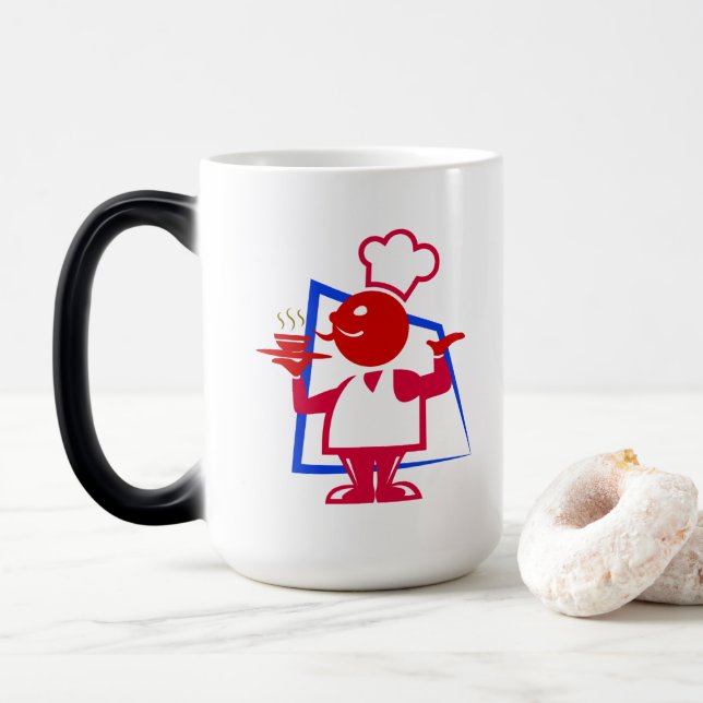 Chef Color Morph Mug (With Donut)