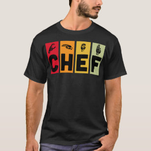 Chef colorful funny pampered chef T-Shirt