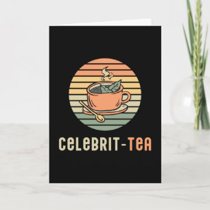 Chef Cook Cooking Cuisine Celebrit Tea Funny Gift Card