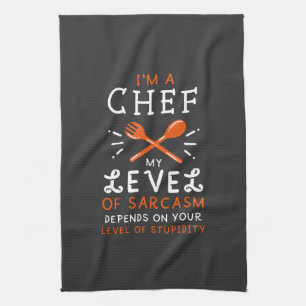 Chef Cook Funny Gift Kitchen Towel