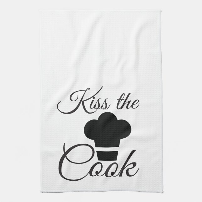 Chef Cook Kitchen Kiss Cook Kitchen Towel (Vertical)