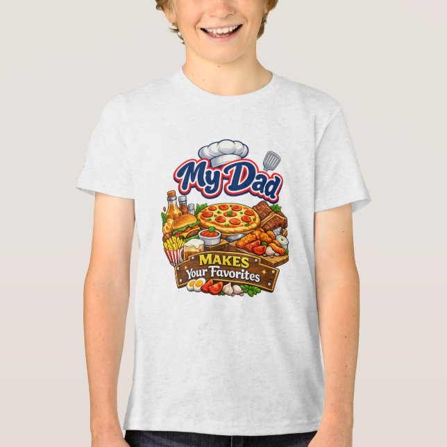 Chef / Cook Tri-Blend Shirt (Front)