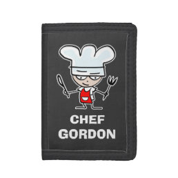 Chef cook wallets and coin purses